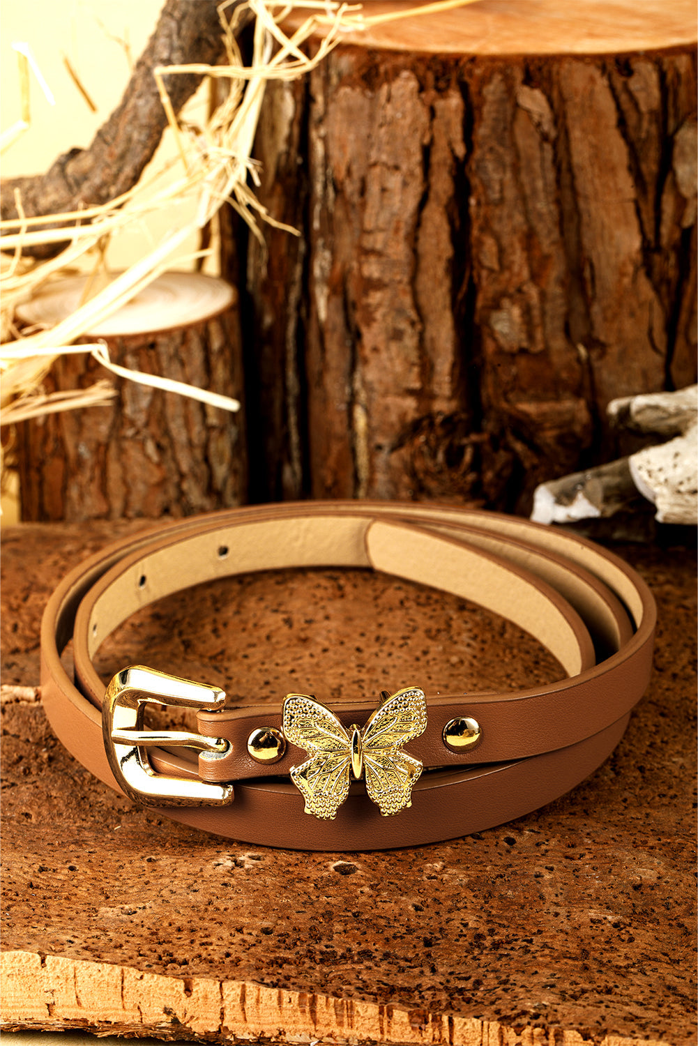Julianna Leather Thin Waist Belt