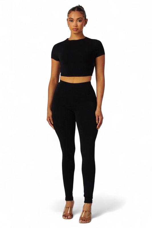 Jovie Crop Top & Skinny Leg Set