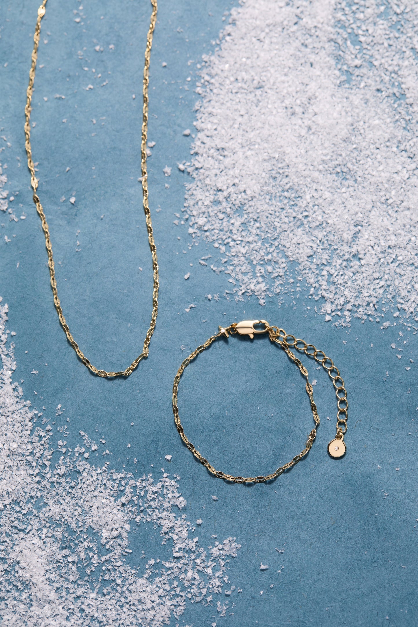 Multi Faceted Chain Bracelet