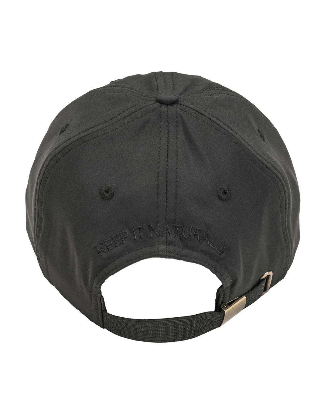 Black Waterproof Satin Lined Dad Hat