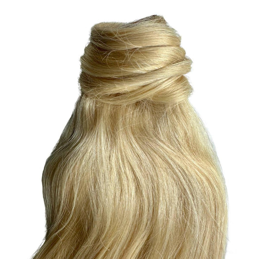 Bleach Blonde 100% Human Hair Ponytail Extension