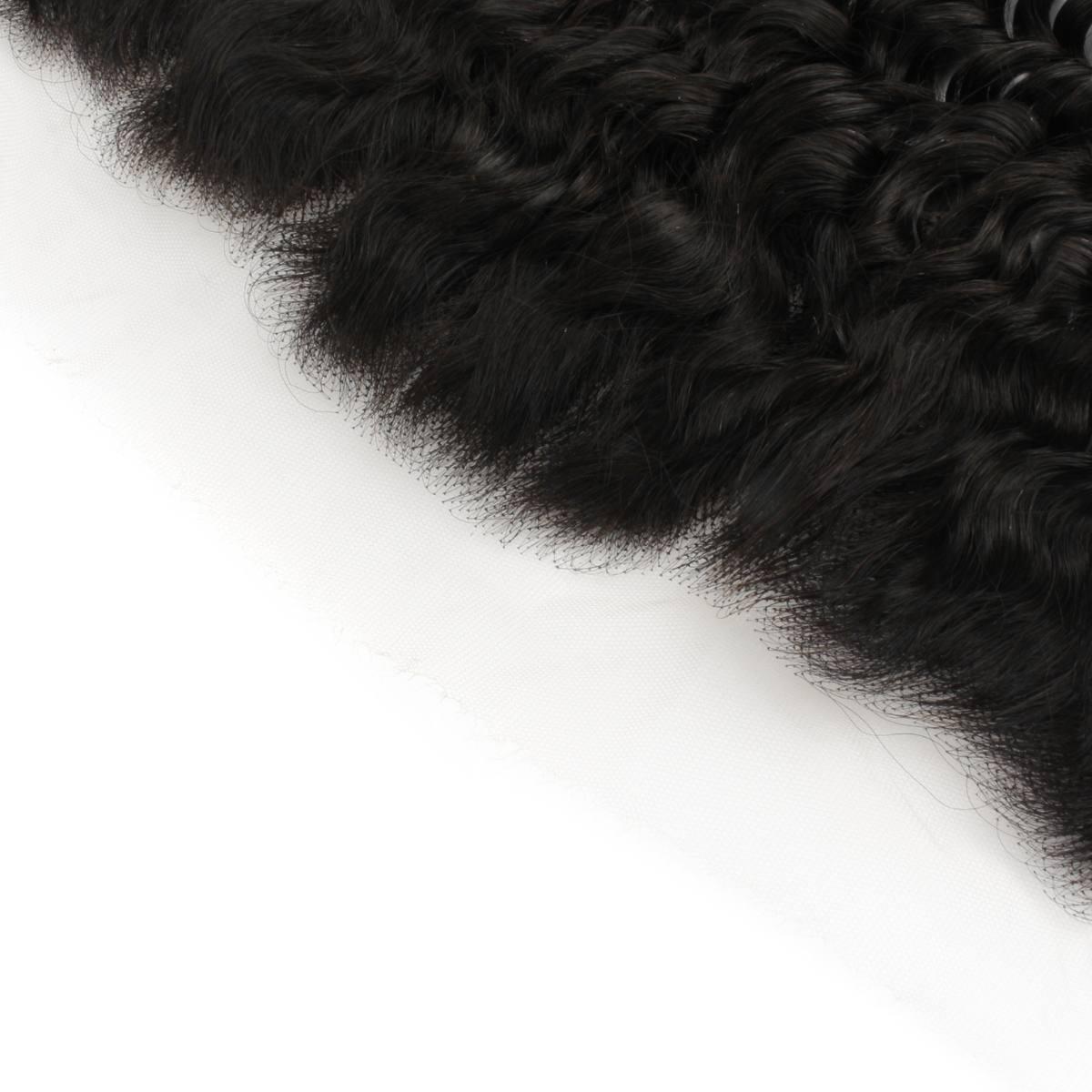 Deep Wave 13x4 HD Lace Human Hair Frontal