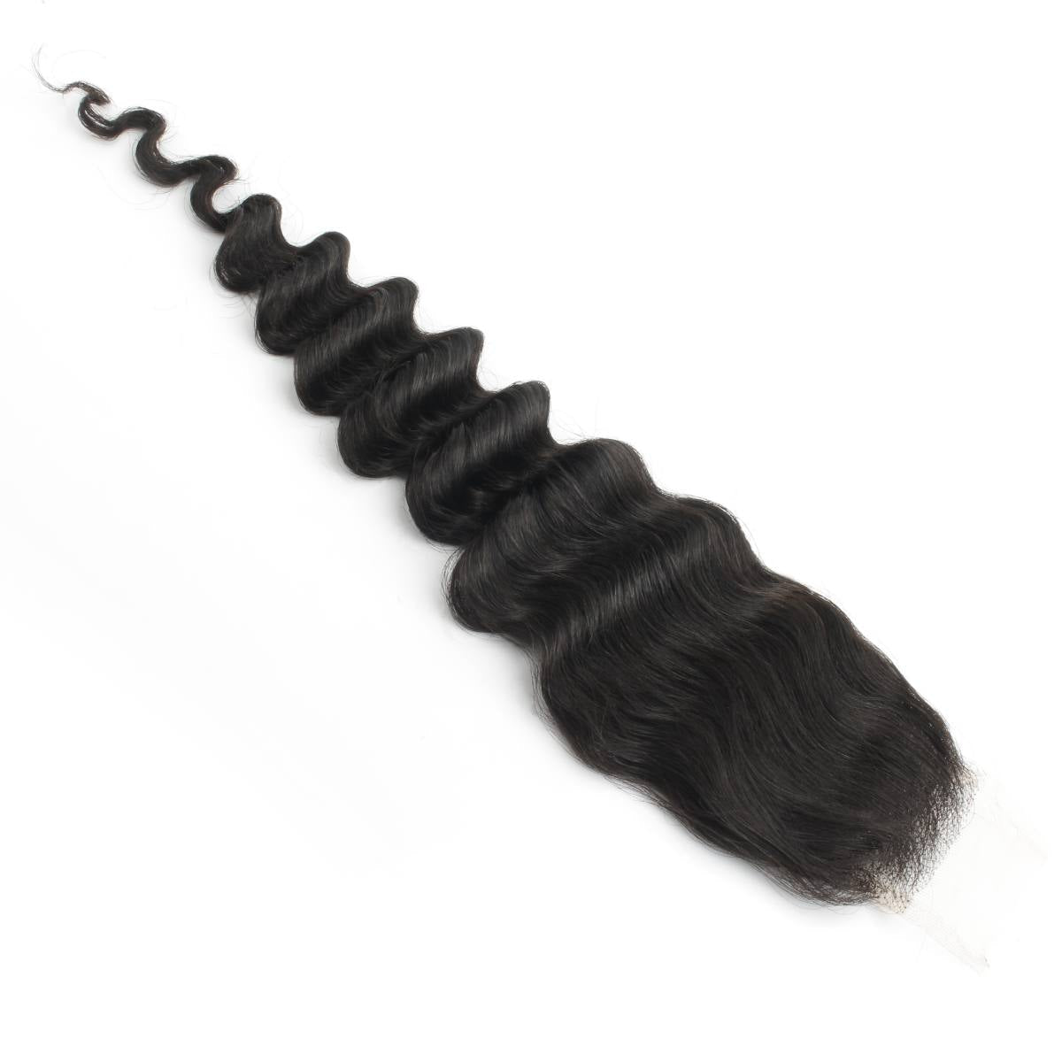 Deep Wave 2x6 HD Lace Human Hair Closure