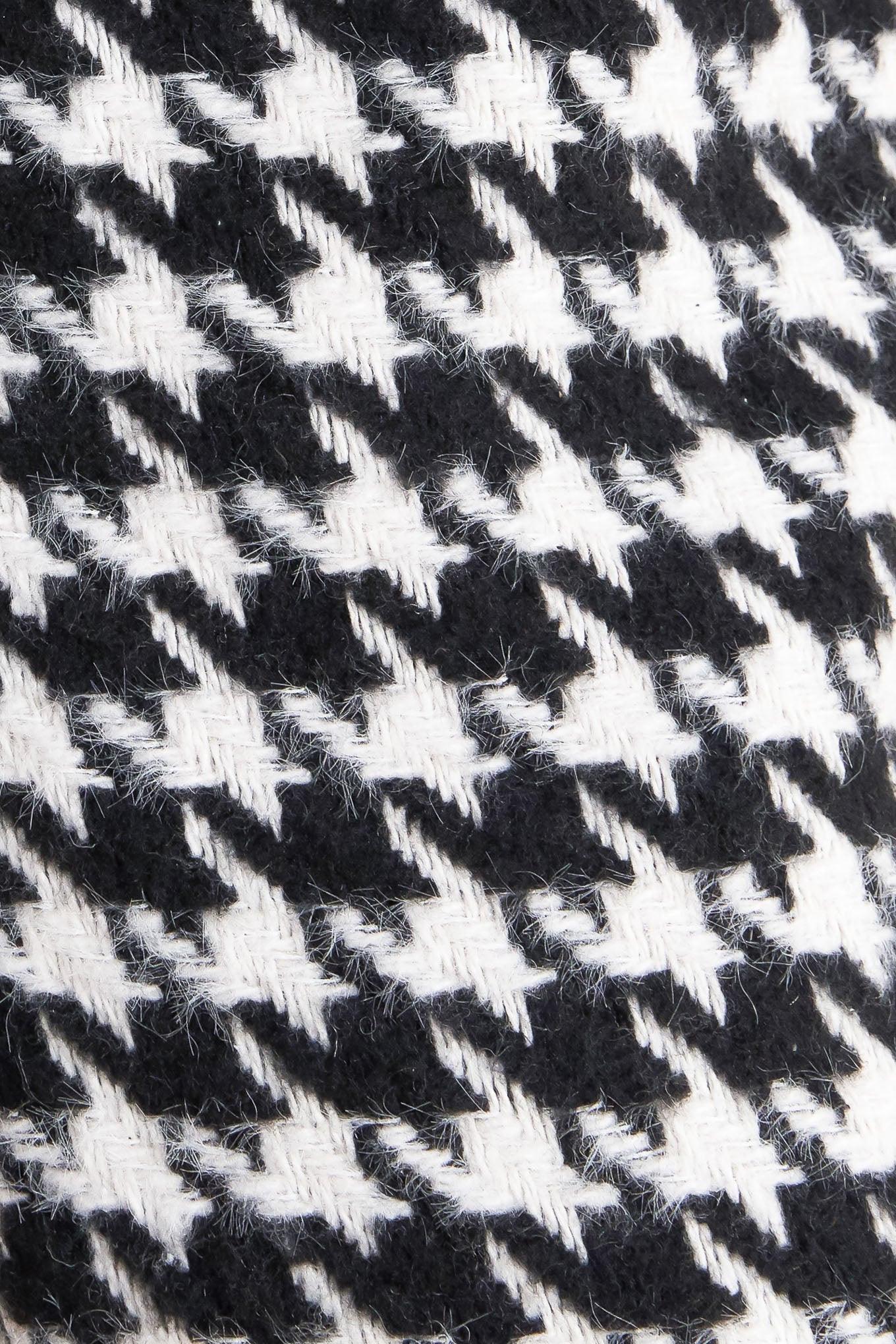 METRO ICON WOVEN HOUNDSTOOTH PANTS