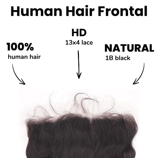 Loose Wave 13x4 HD Lace Human Hair Frontal