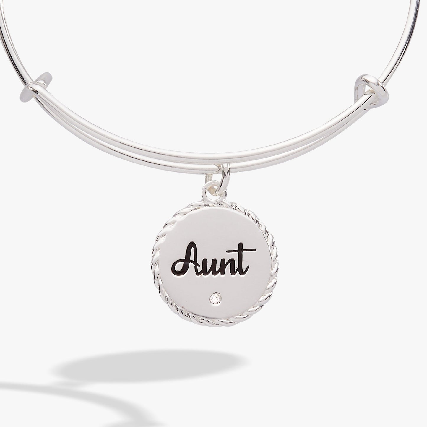 Aunt 'A Trusting Guide Forever By My Side' Charm Bangle