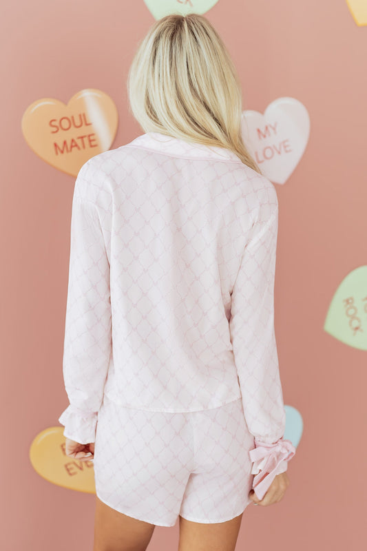 Talia Ties 2pcs Pajama Set