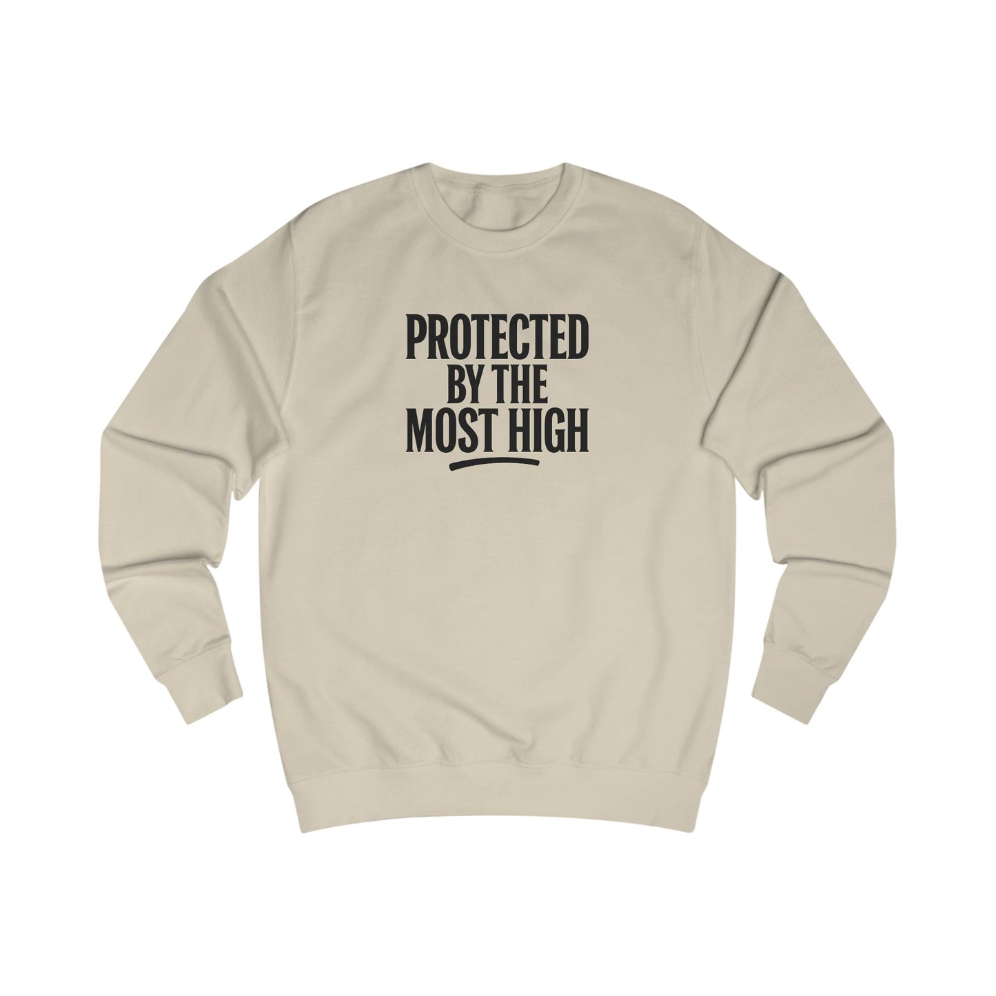 Protected By The Most High Sweatshirt — Psalm 91 Inspirational Crewneck