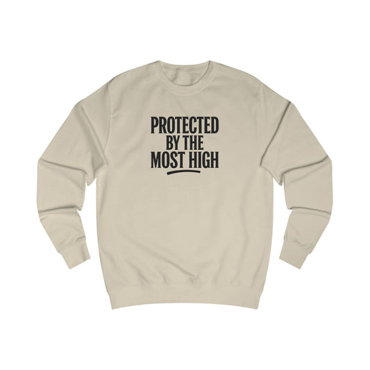 Protected By The Most High Sweatshirt — Psalm 91 Inspirational Crewneck