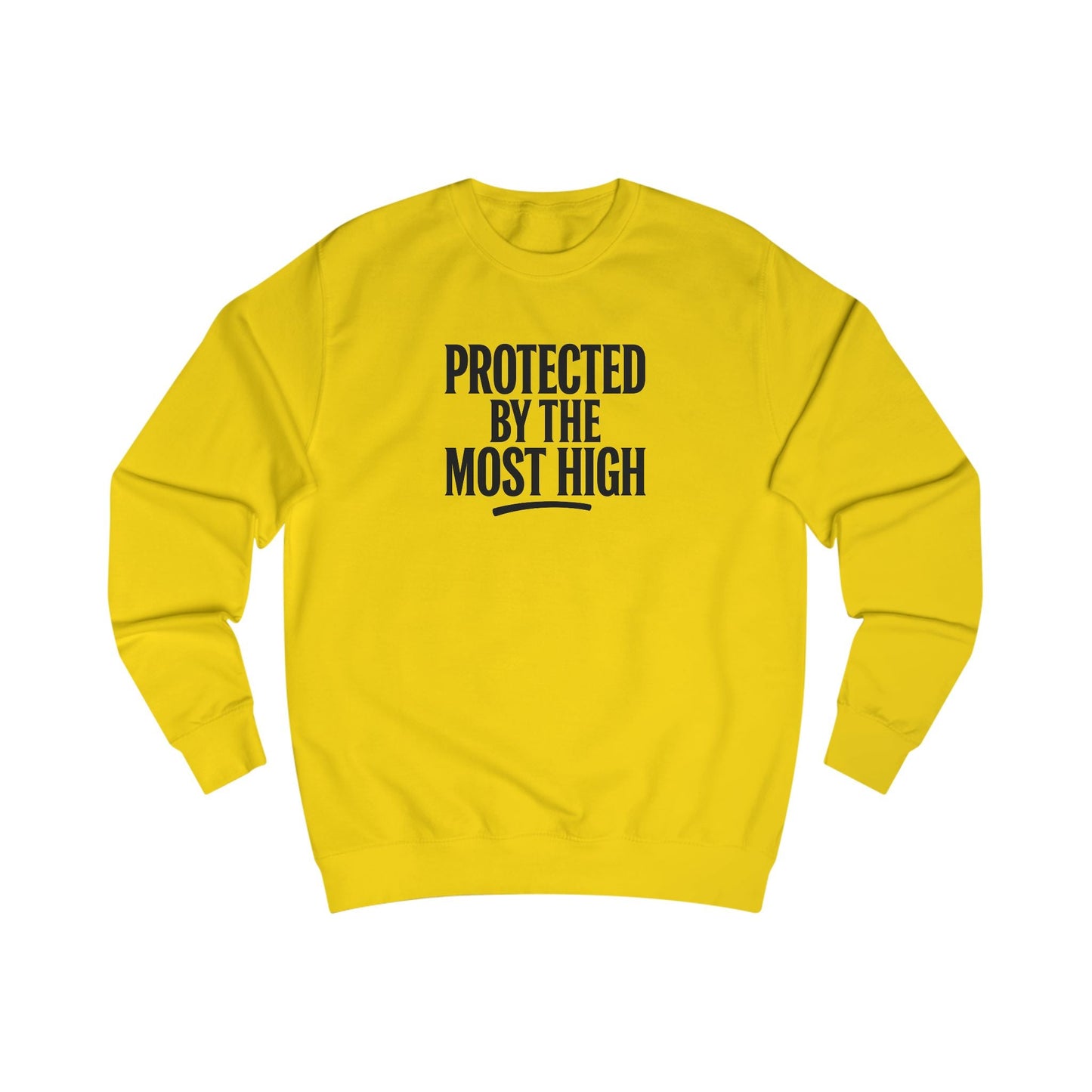 Protected By The Most High Sweatshirt — Psalm 91 Inspirational Crewneck