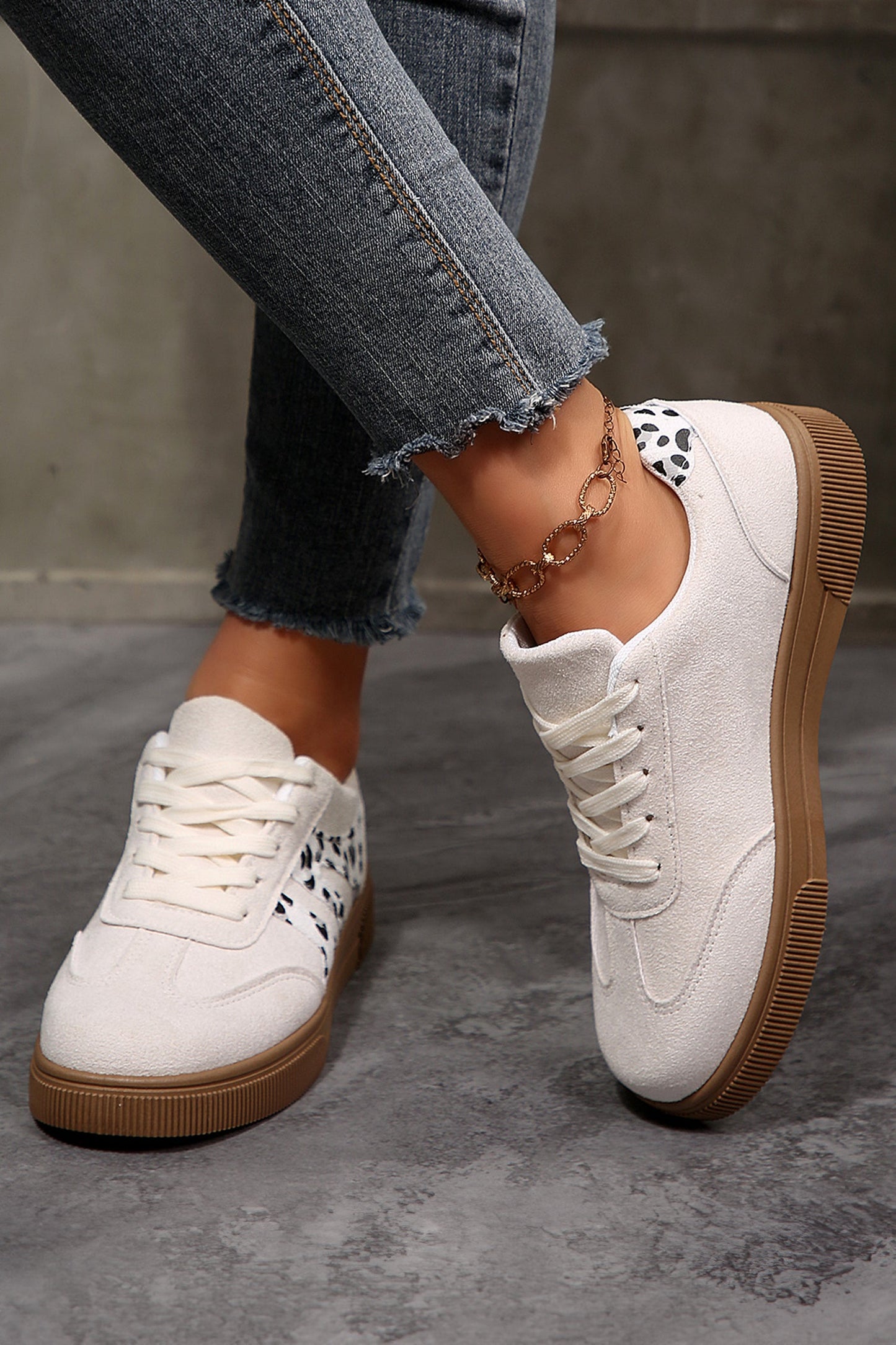 Samantha Lace Up Casual Shoes
