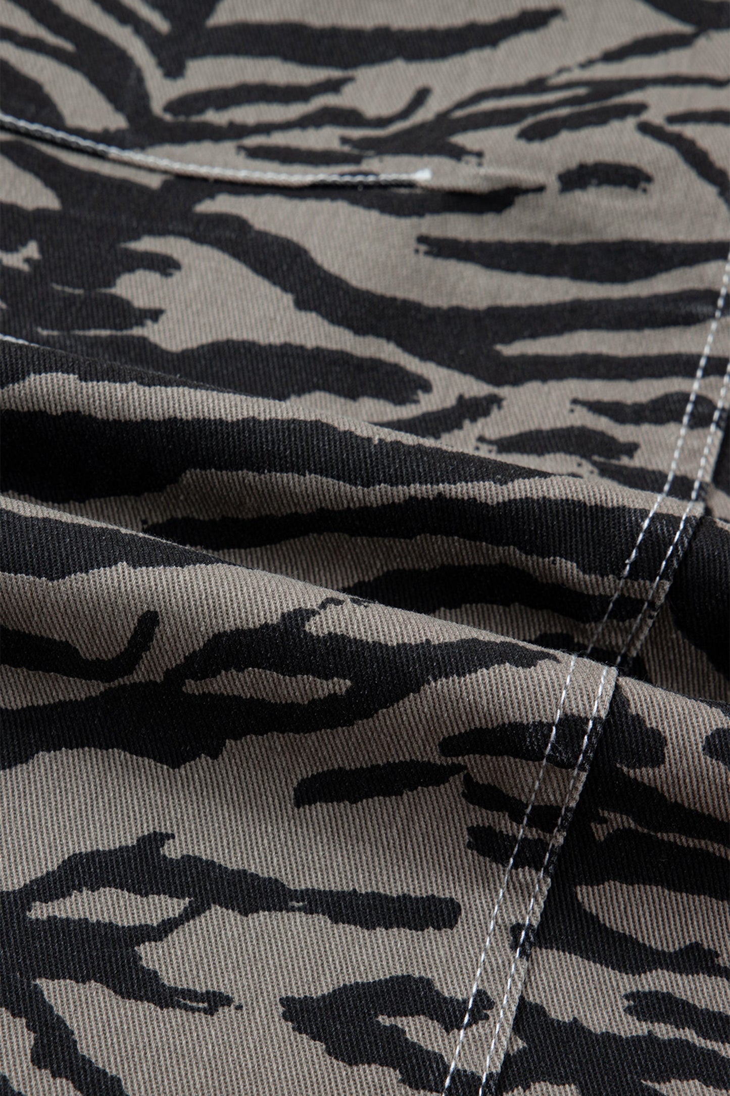 Hunter Printed Wide Leg Jeans