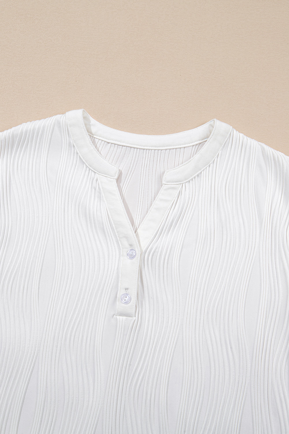 Raina Wavy Textured Tee