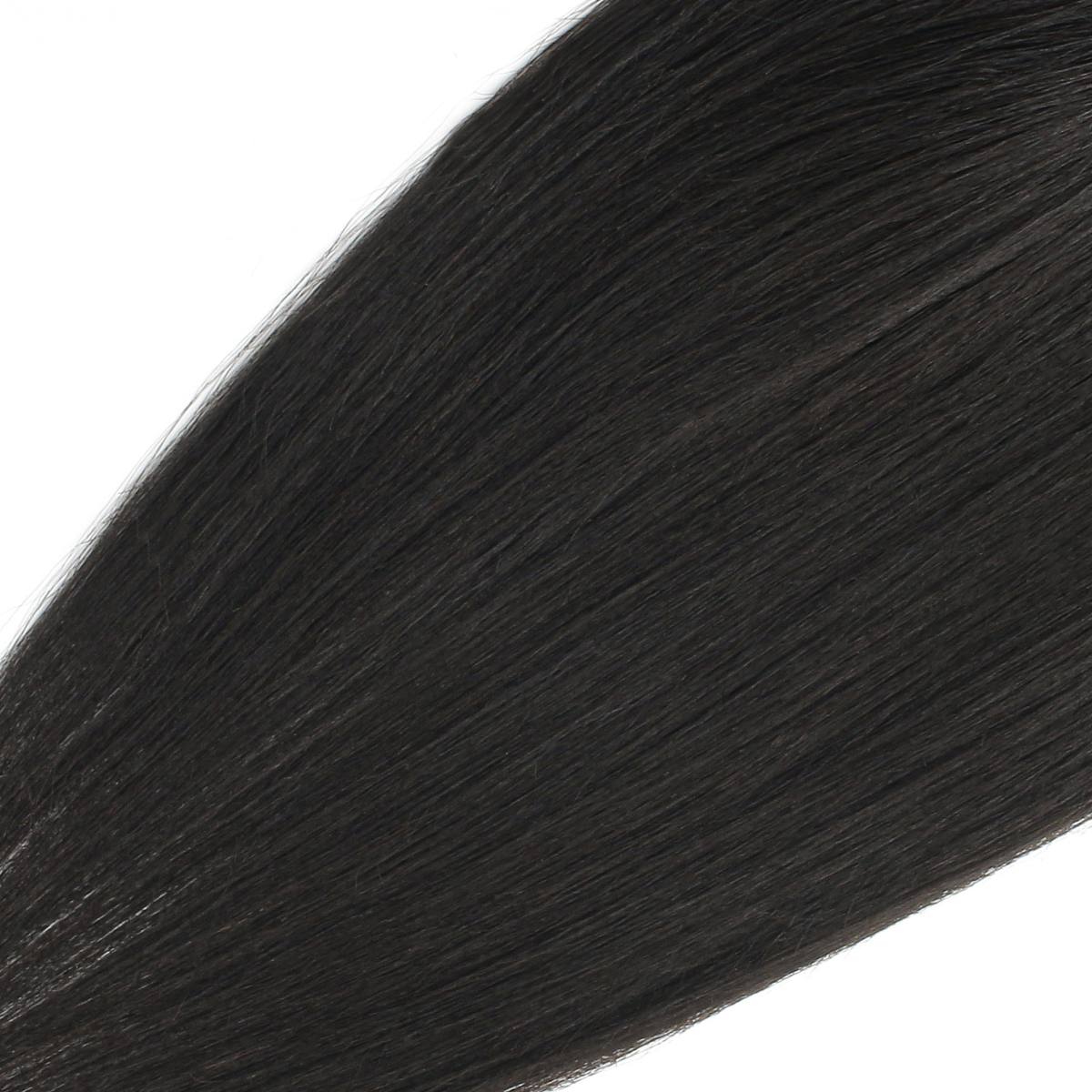 Yaki Straight 4x4 Transparent Lace Human Hair Closure