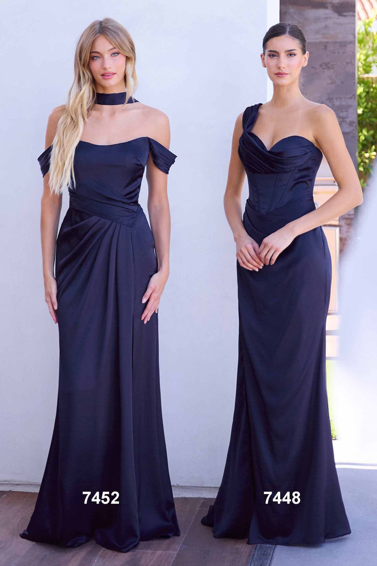 Ladivine Dress Off the Shoulder Sage Green Satin Gown