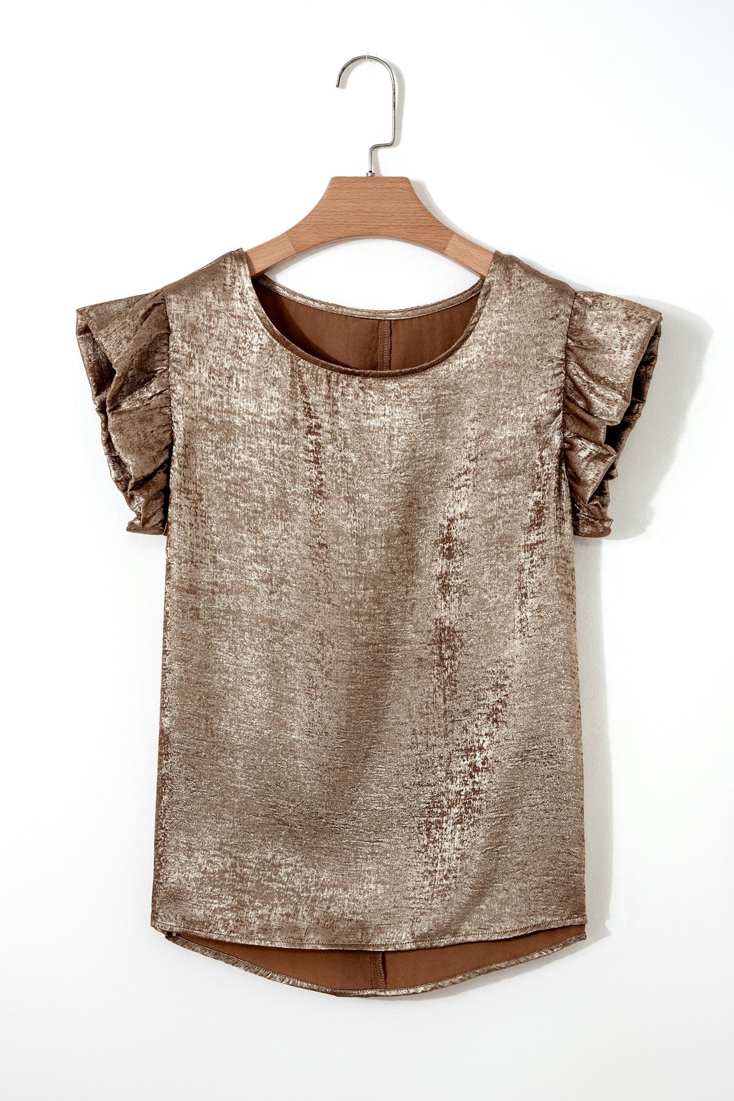 Parker Ruffle Trim Sleeveless Top