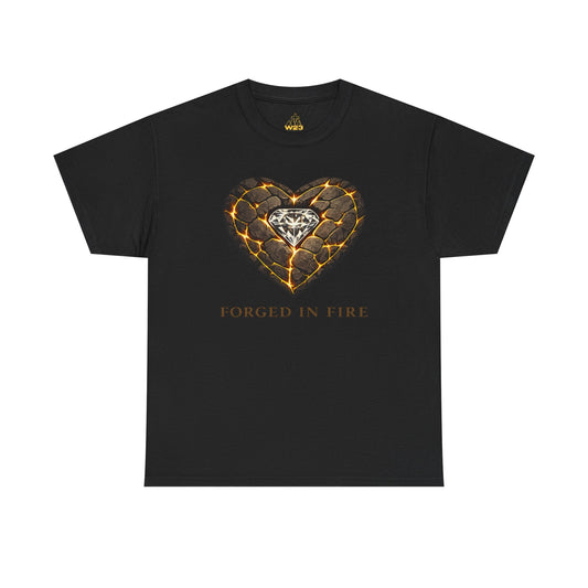 Forged In Fire – Diamond Heart Resilience Graphic Tee
