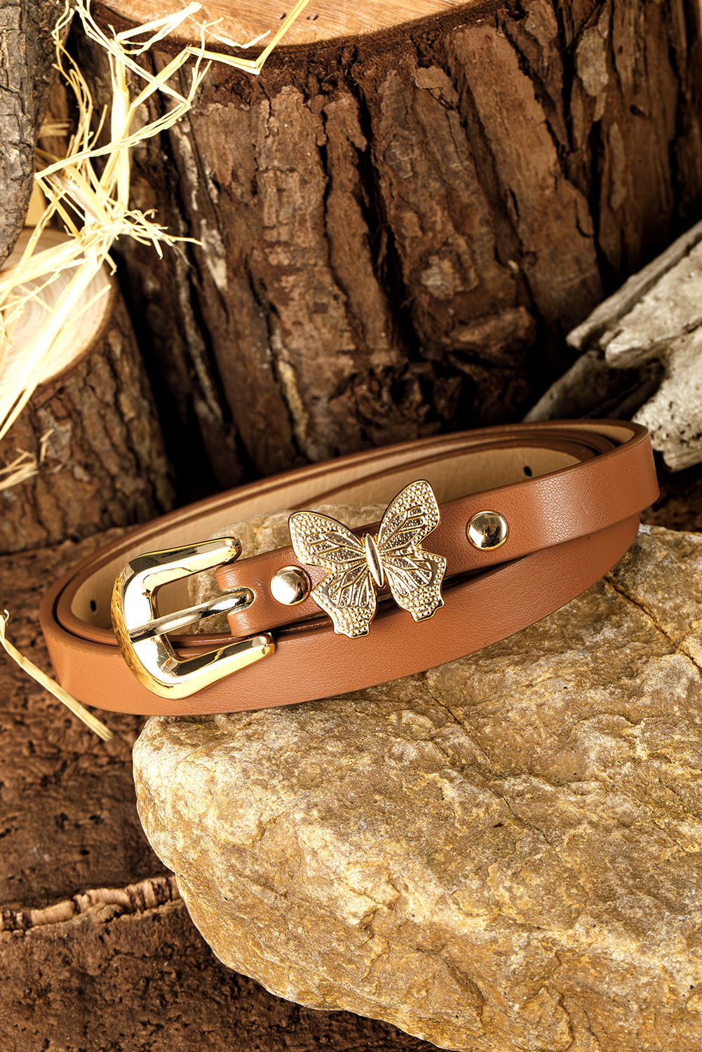 Julianna Leather Thin Waist Belt