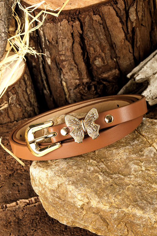 Julianna Leather Thin Waist Belt