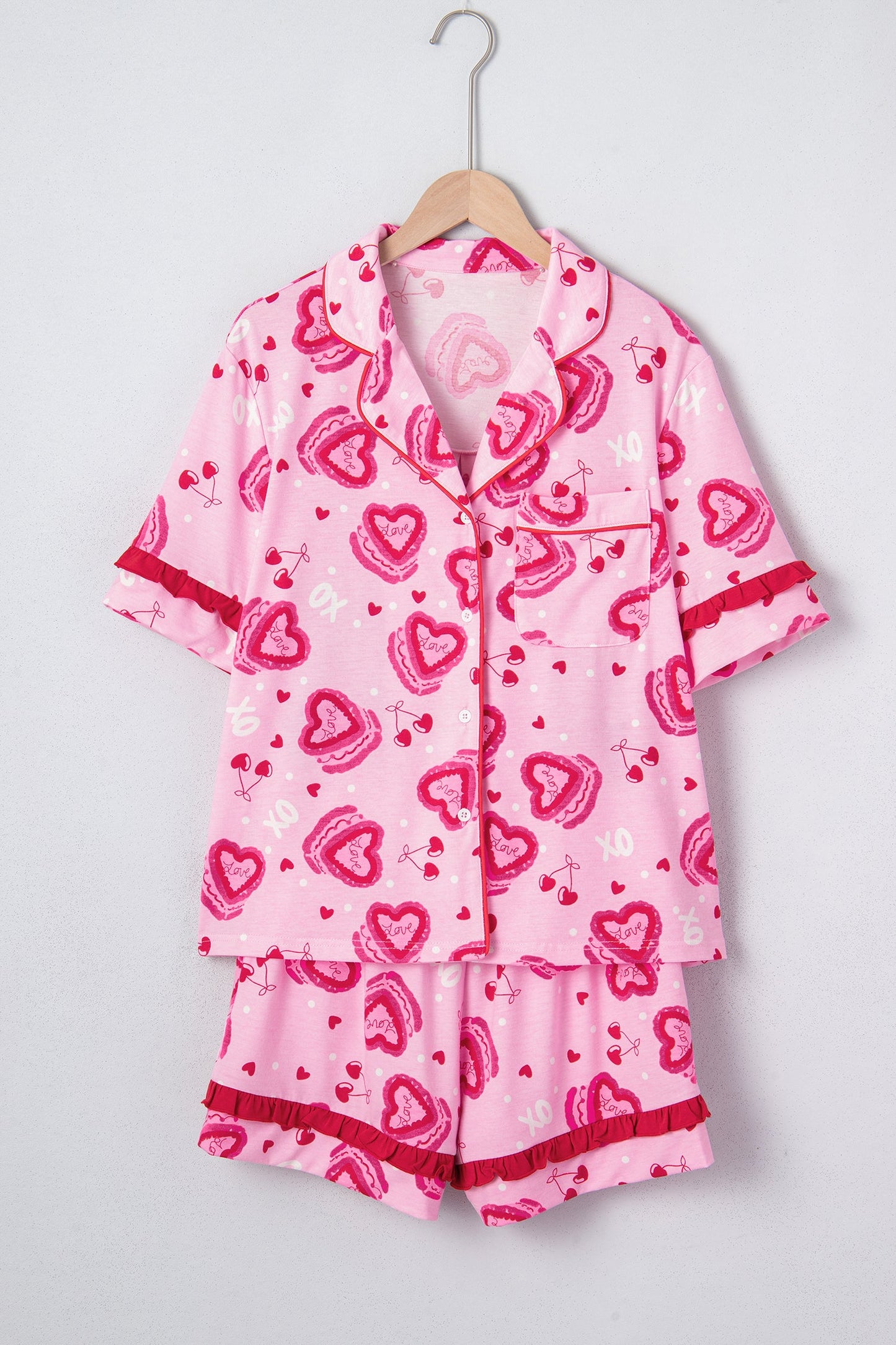 Solana Valentines 2pcs Pajama Set