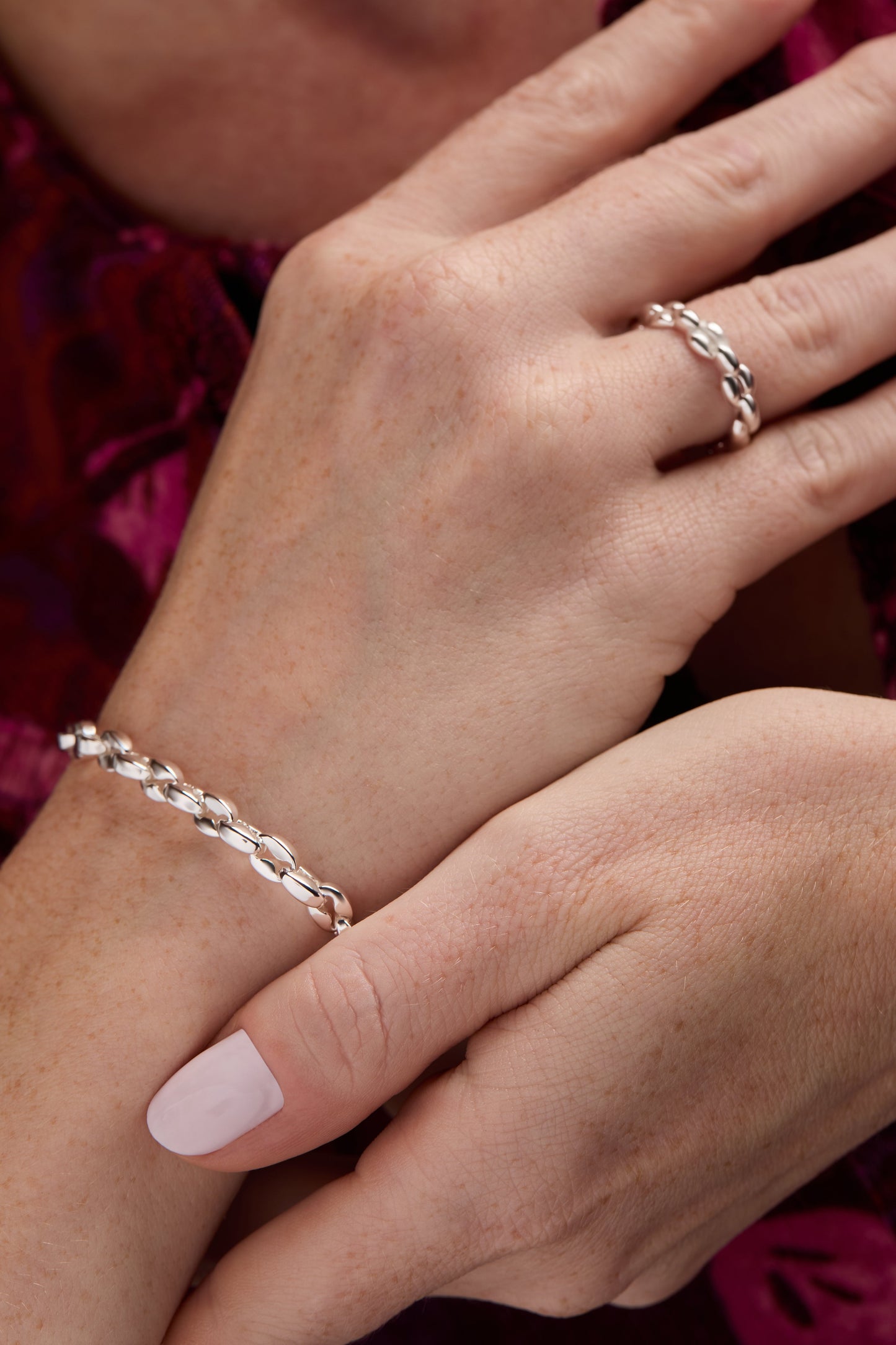 Puffy Rope Chain Bracelet