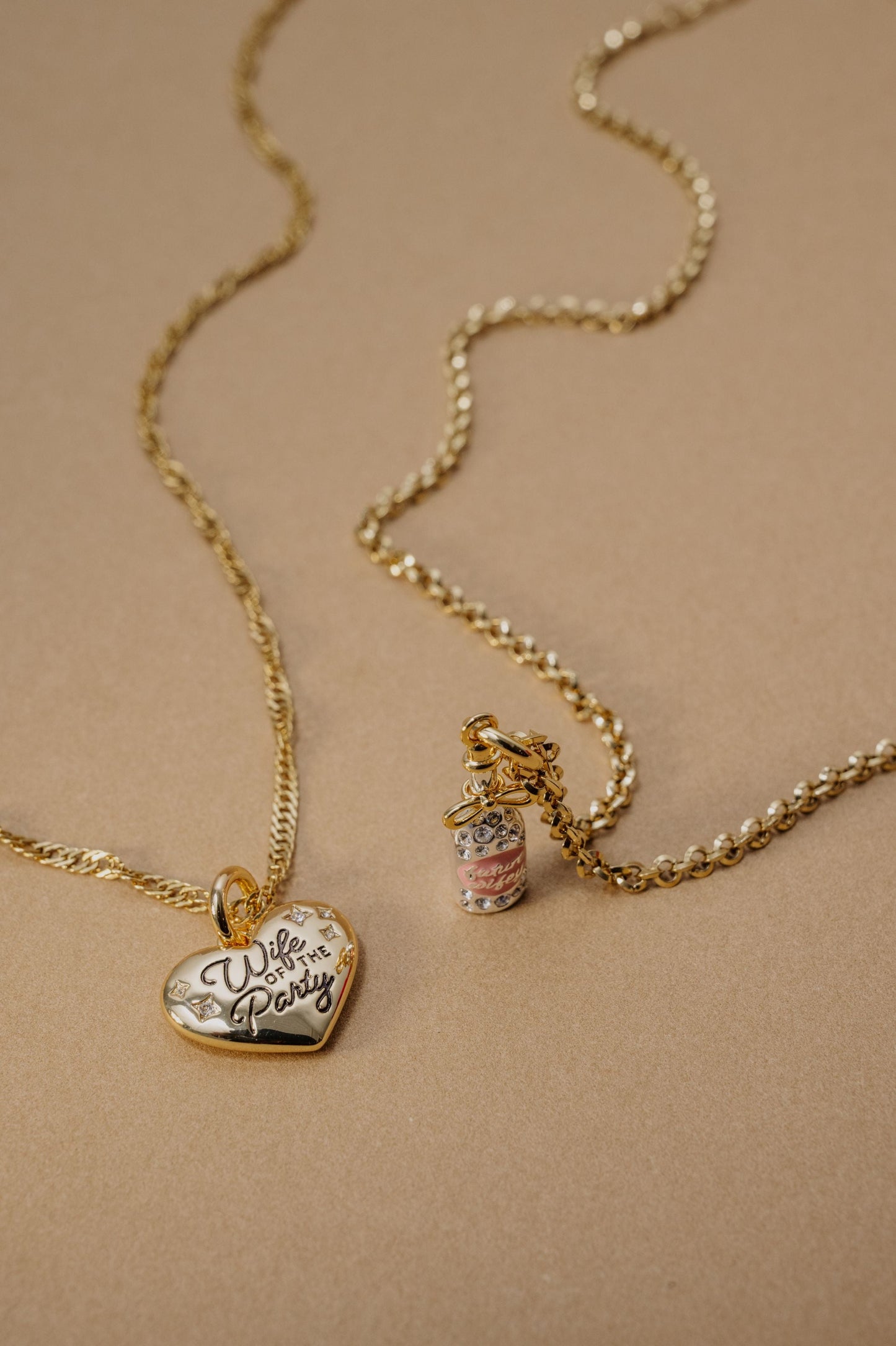 ‘Wife of the Party’ Heart Charm