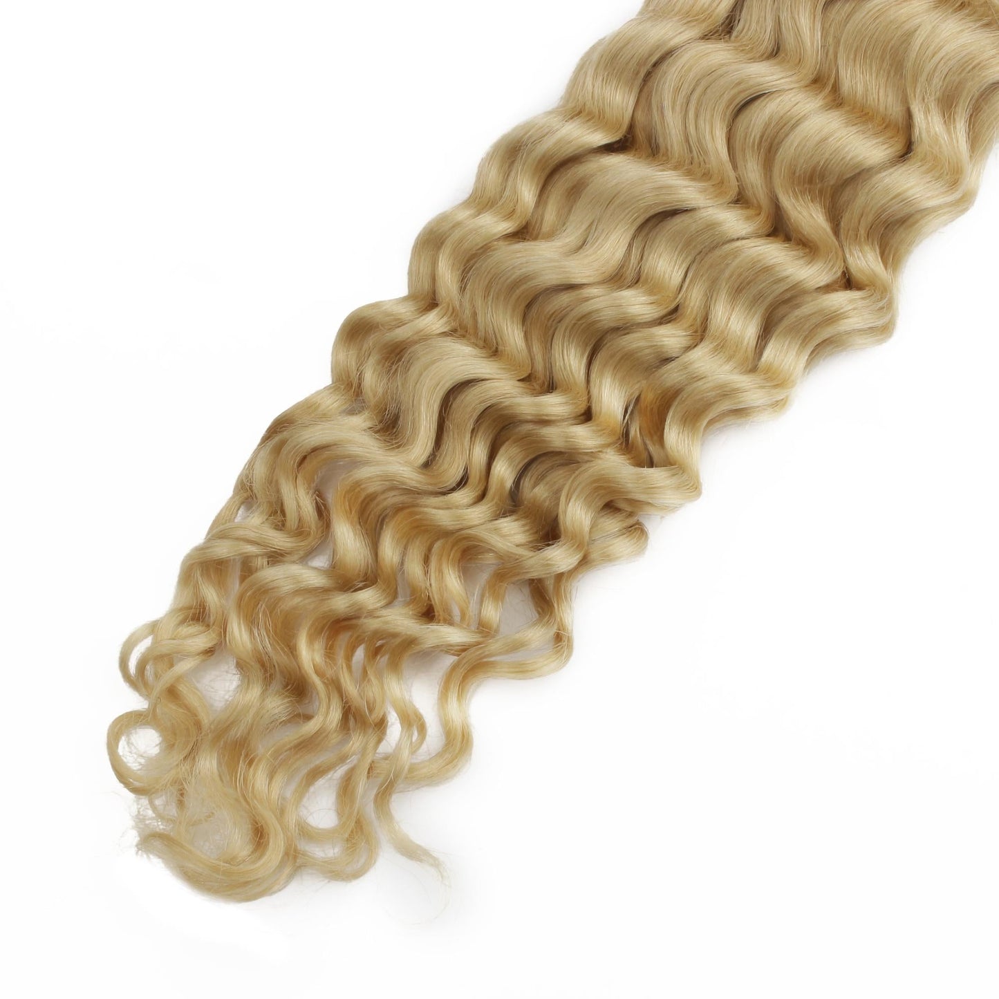 Blonde Deep Wave Bulk 100% Human Braiding Hair