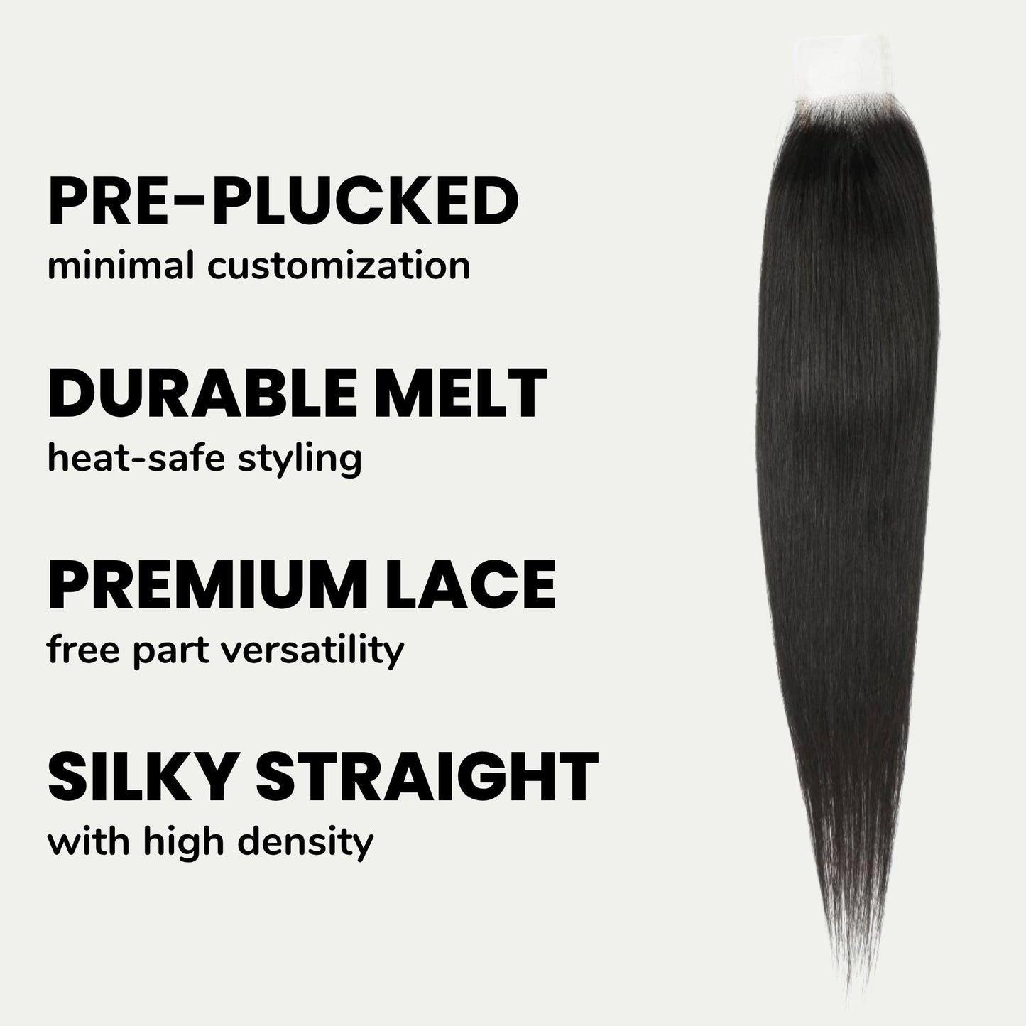 Brazilian Silky Straight 2x6 HD Lace Human Hair Closure