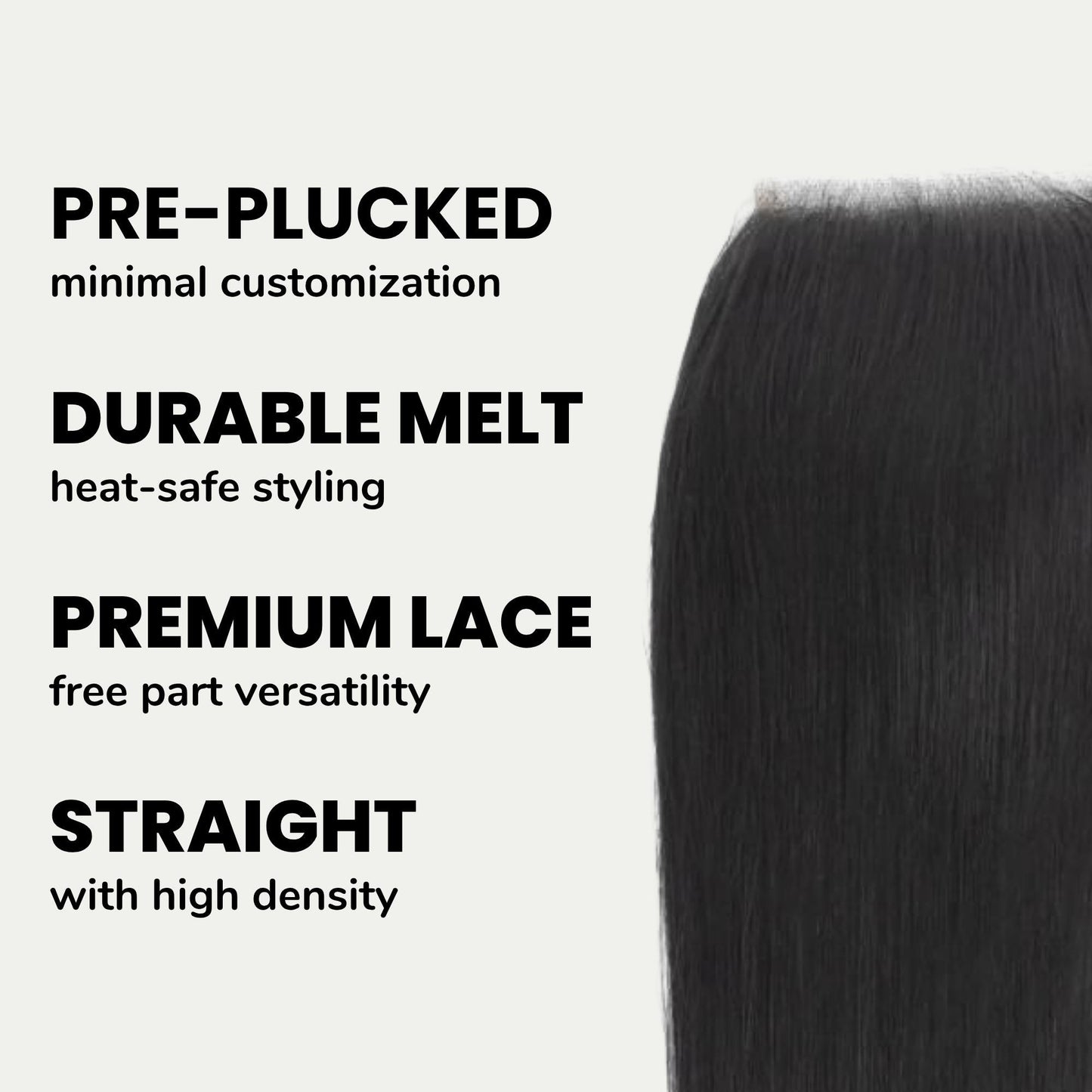 Brazilian Silky Straight 4x4 Transparent Lace Human Hair Closure