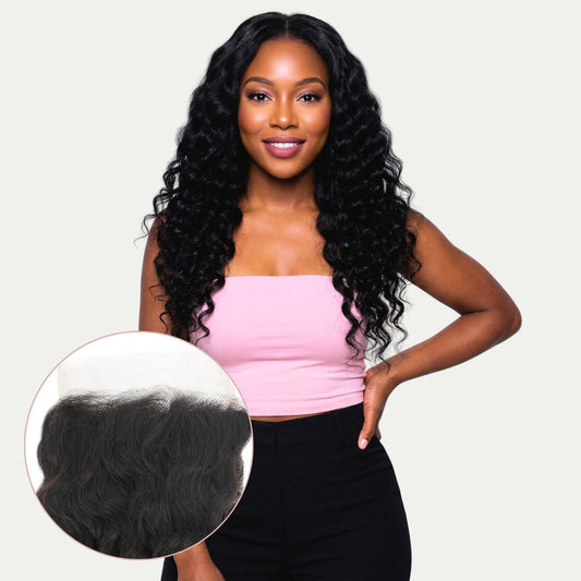 Deep Wave 4x4 HD Lace Human Hair Closure