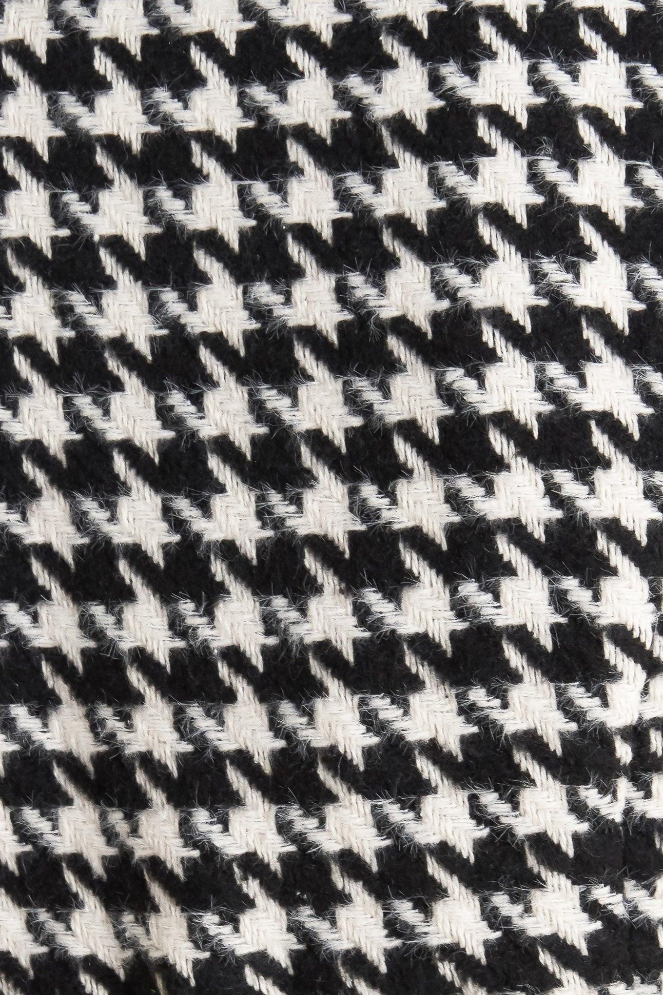 METRO ICON WOVEN HOUNDSTOOTH VEST