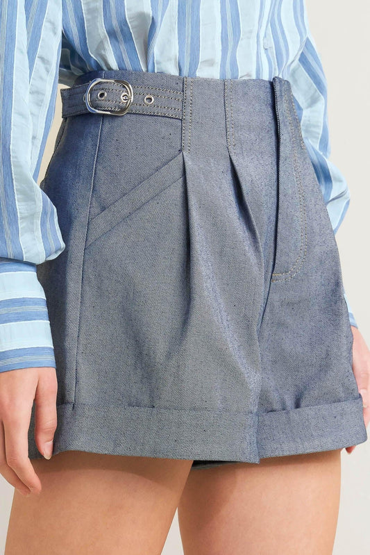 CONFIDENTLY COOL TAILORED WOVEN SHORT