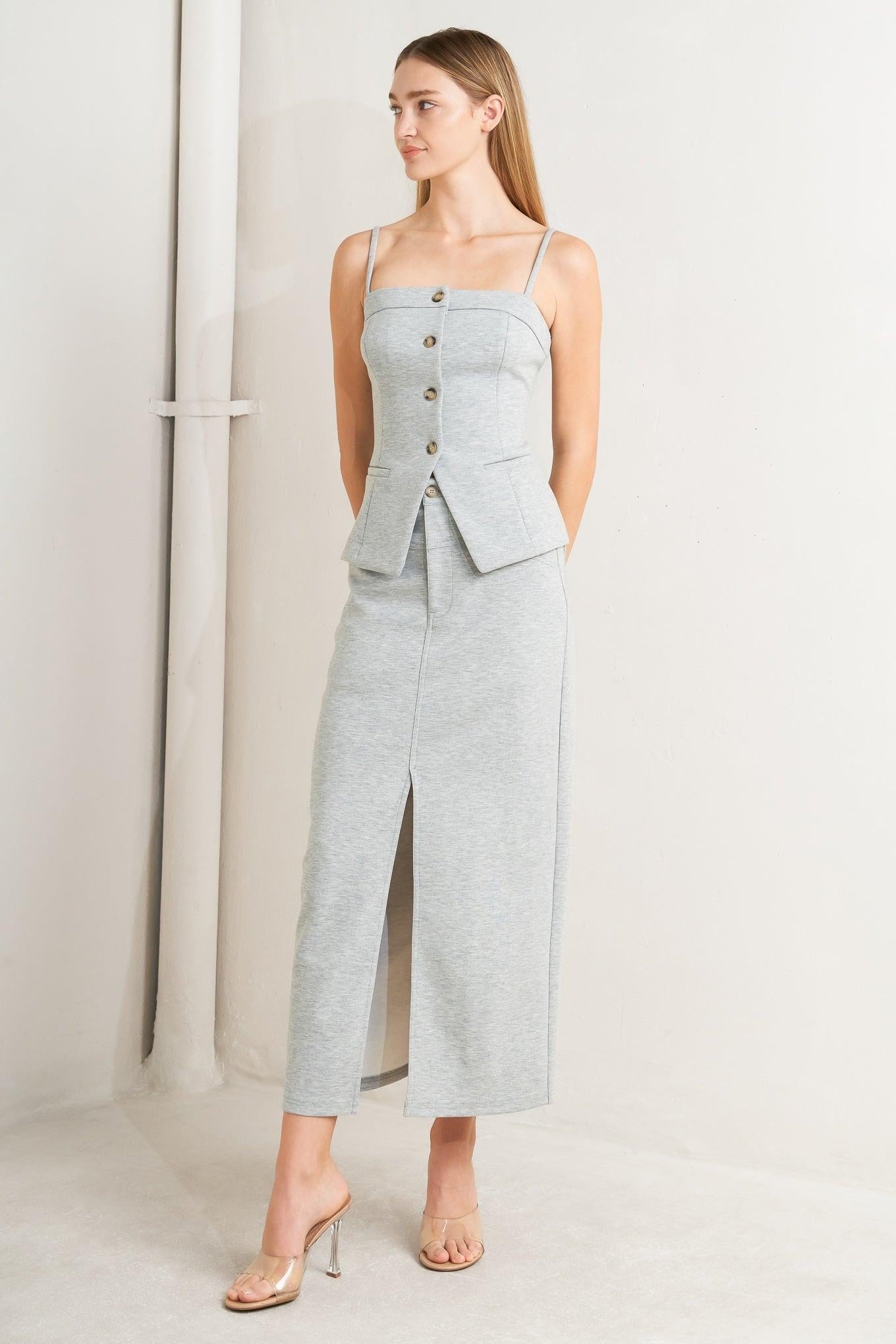 LOVELY BY NATURE KNIT VEST