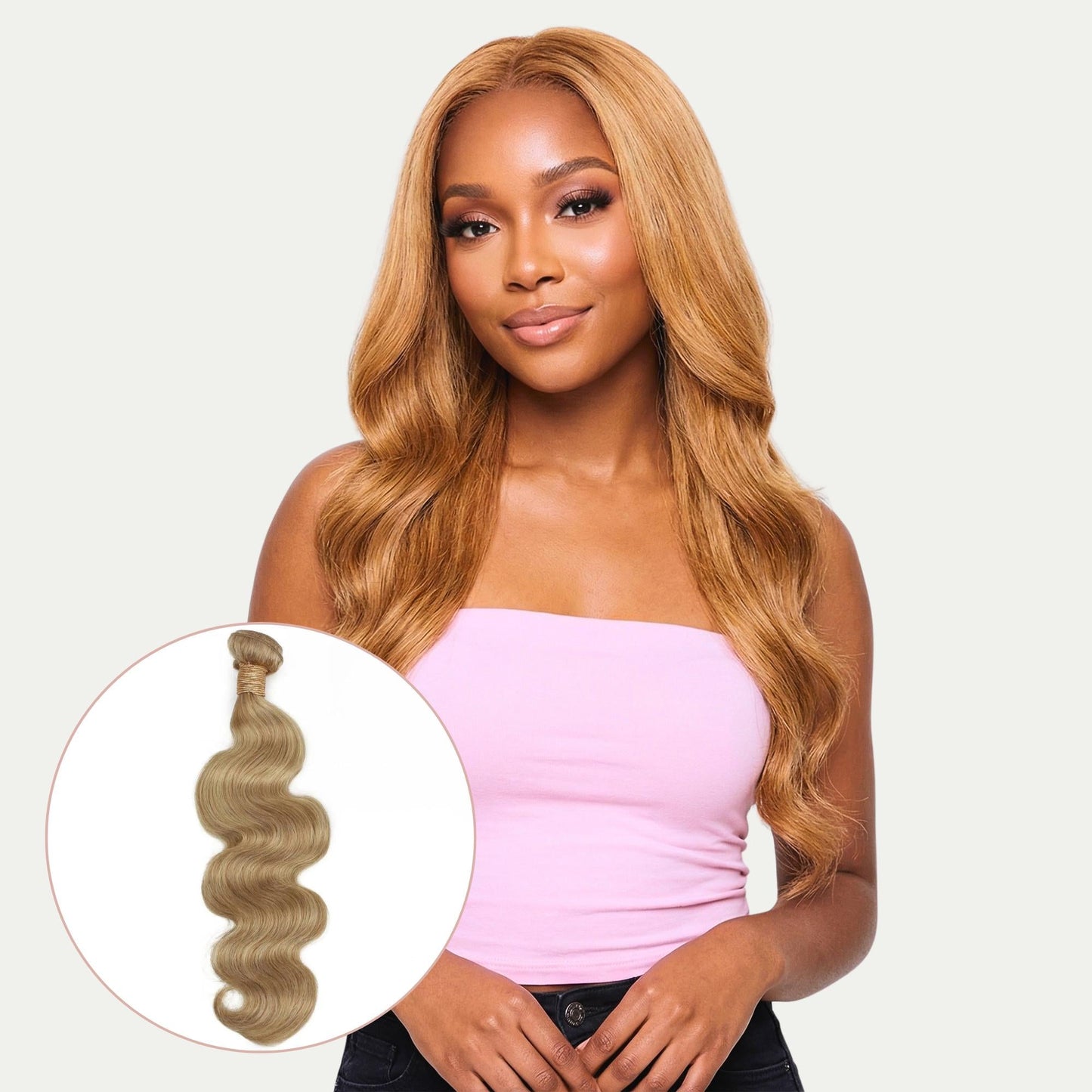 Honey Blonde Body Wave 100% Human Hair Bundles
