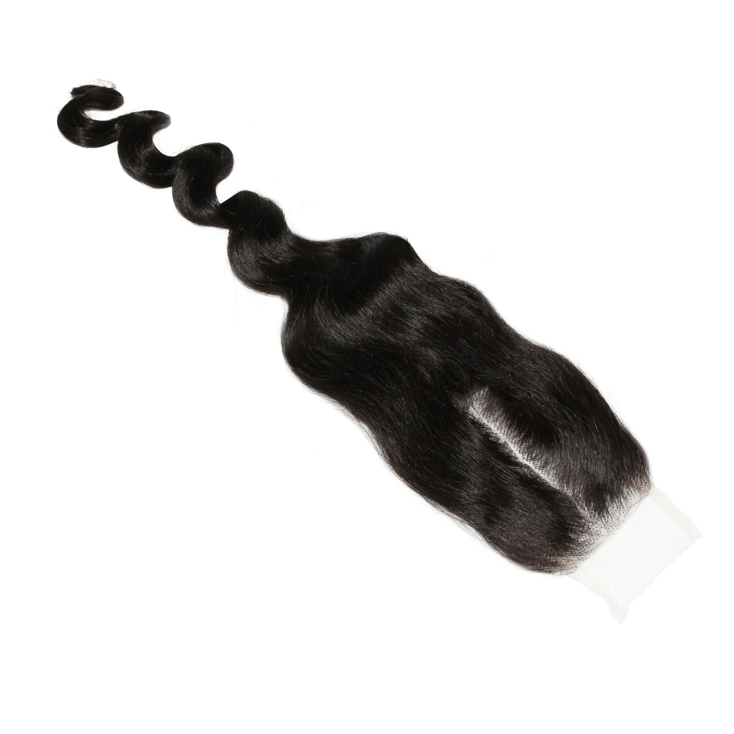 Loose Wave 2x6 Transparent Lace Human Hair Closure