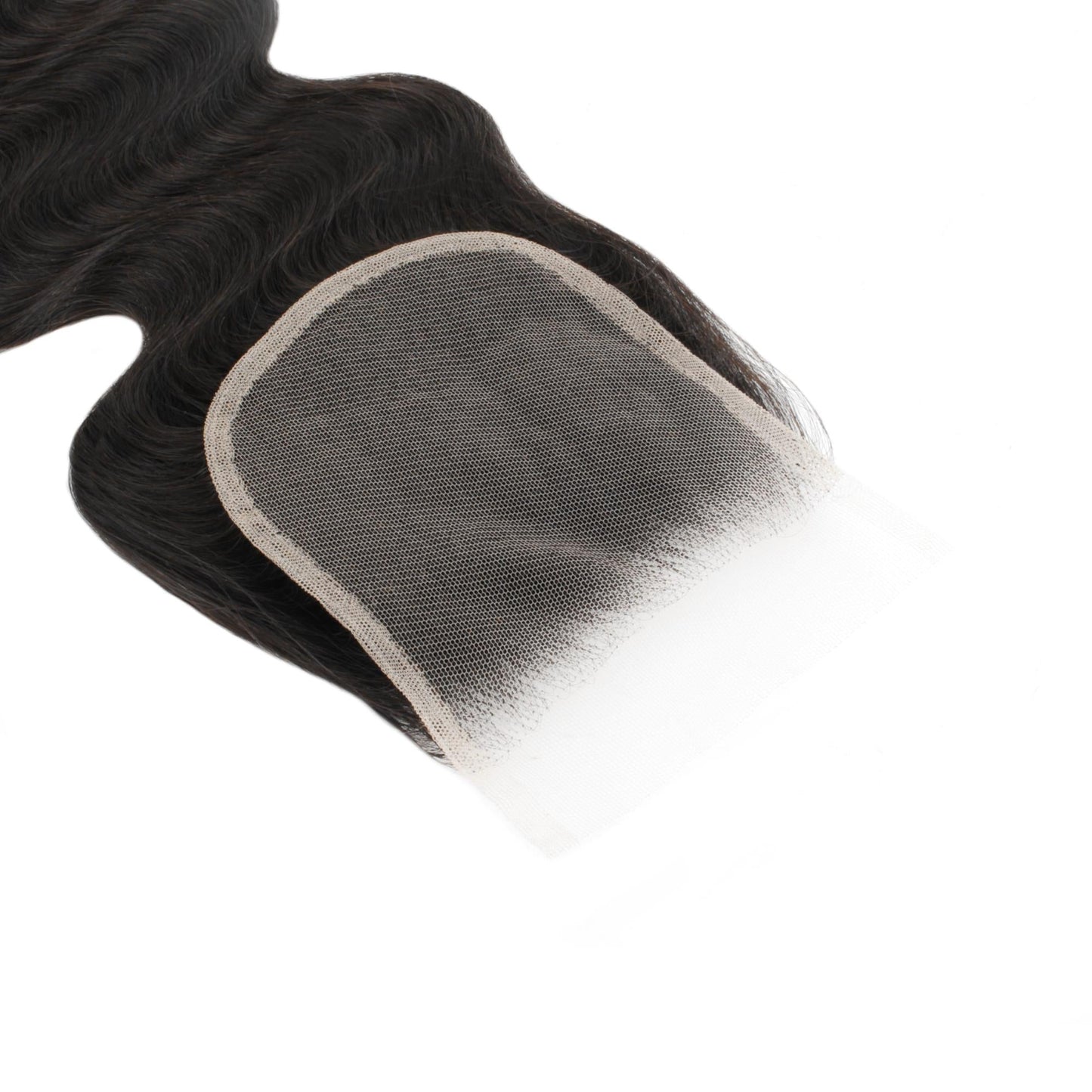 Malaysian Body Wave 4x4 Transparent Lace Human Hair Closure