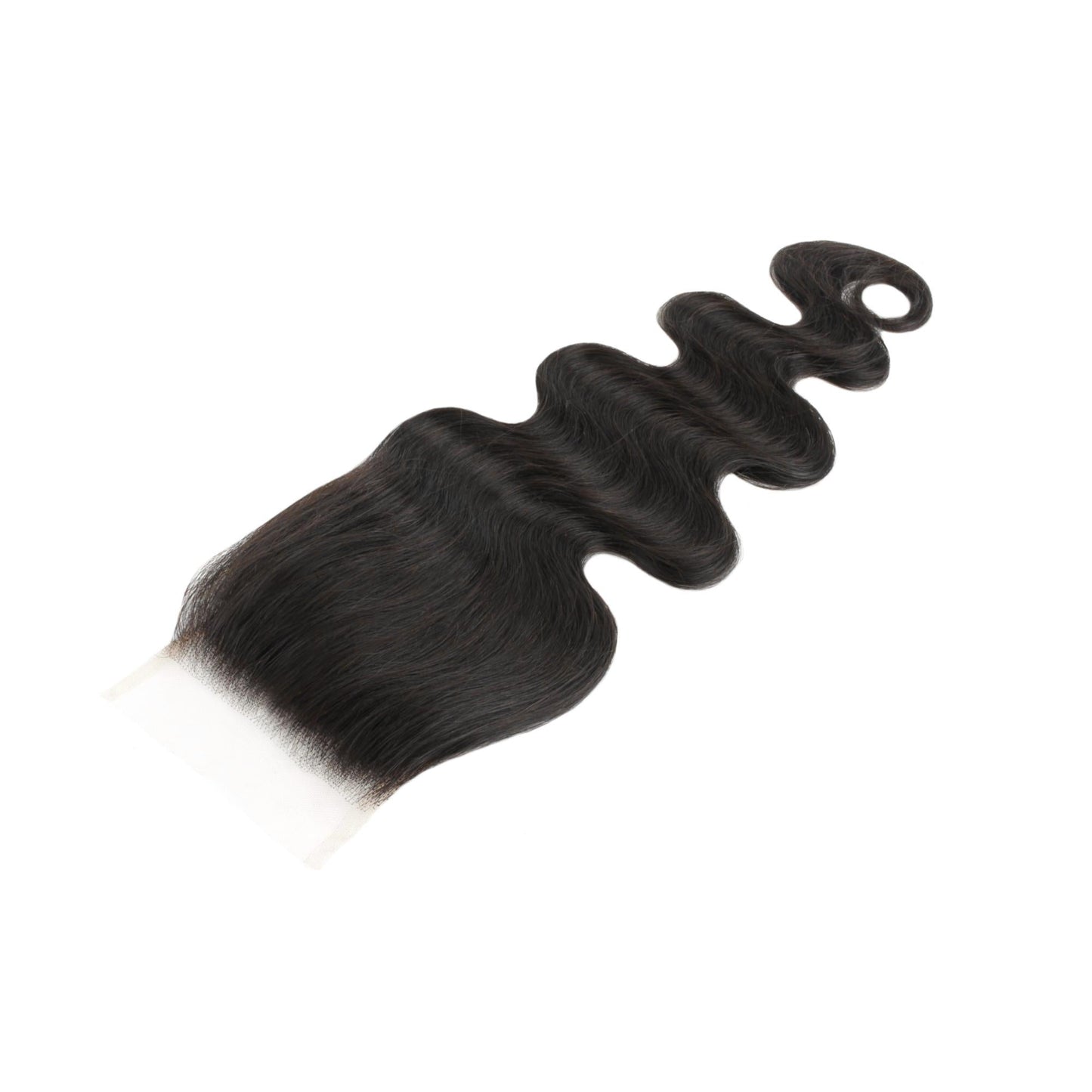 Malaysian Body Wave 4x4 Transparent Lace Human Hair Closure