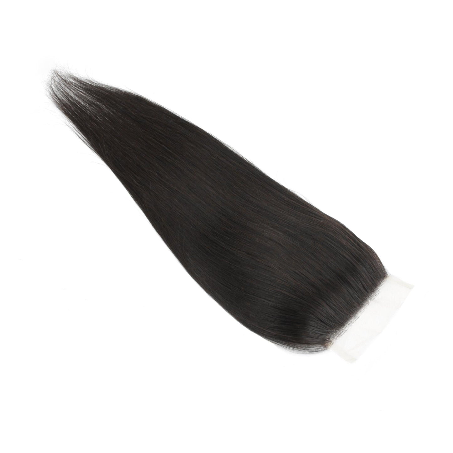 Malaysian Straight 4x4 Transparent Lace Human Hair Closure