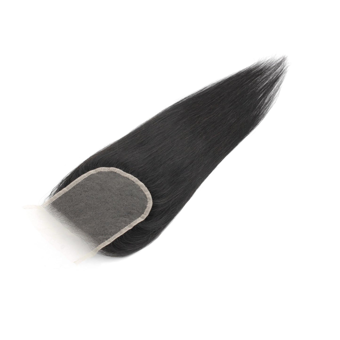 Malaysian Straight 4x4 Transparent Lace Human Hair Closure