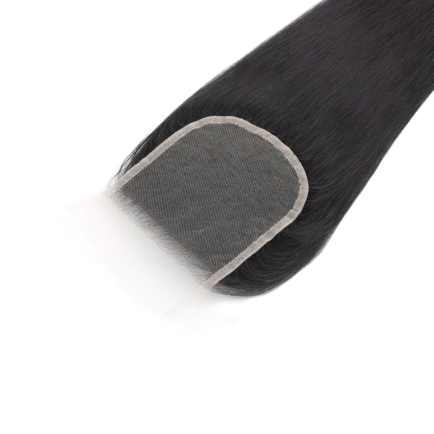 Malaysian Straight 4x4 Transparent Lace Human Hair Closure