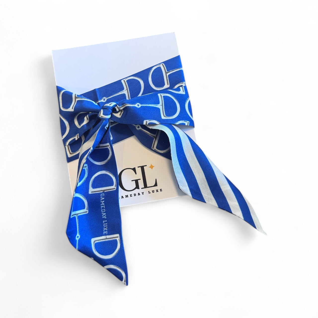 The  Gameday Signature Scarf-Royal Blue