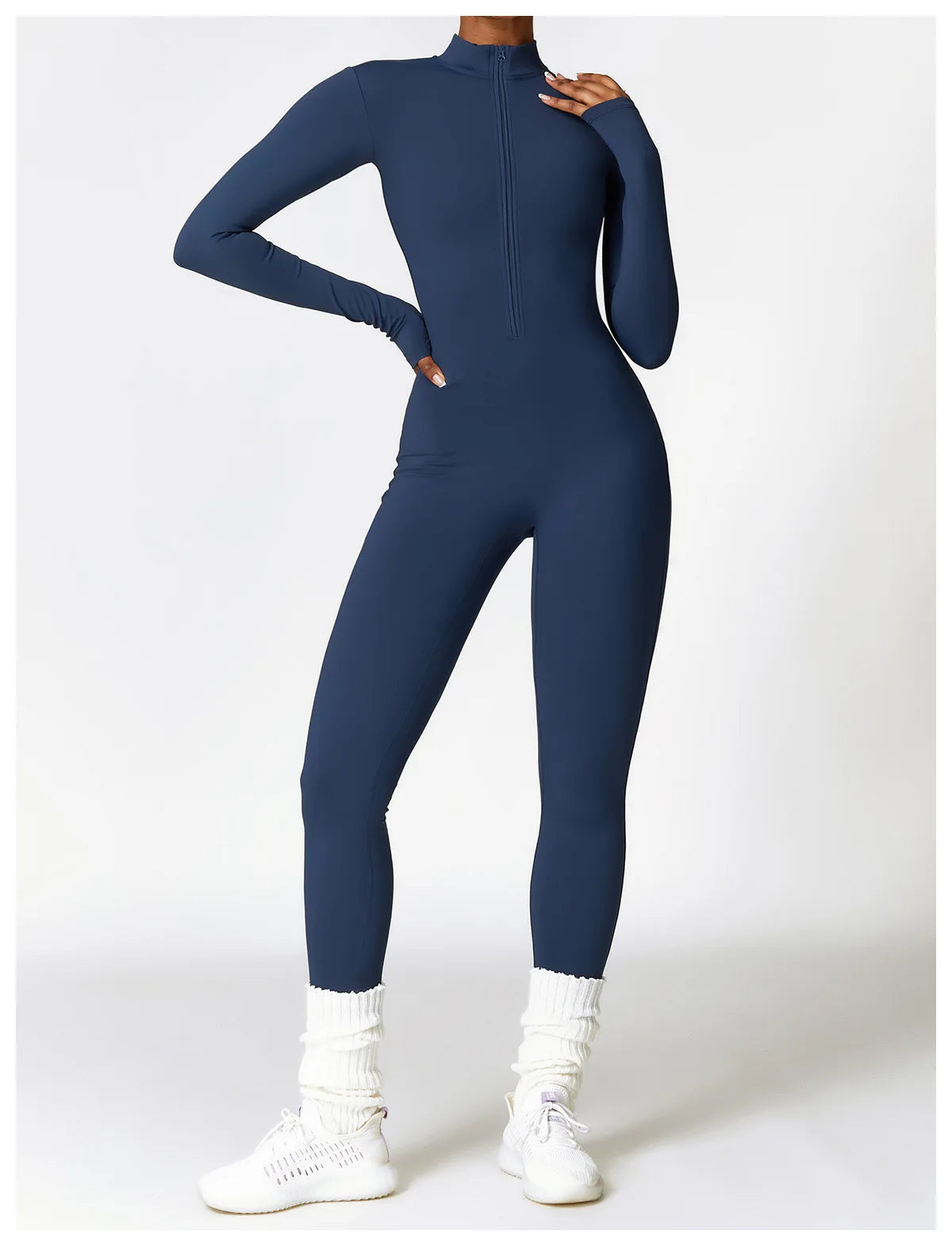 Soft Long Sleeve Jumpsuit