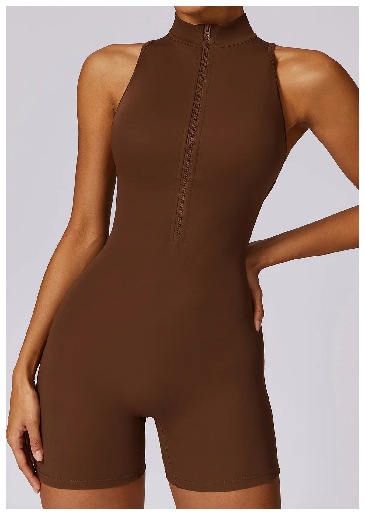 Sleeveless Slim Jumpsuit