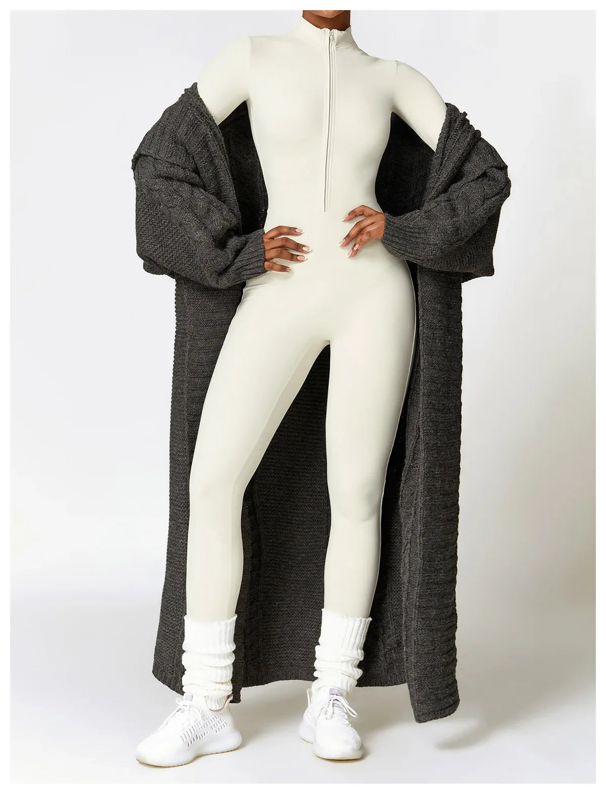 Soft Long Sleeve Jumpsuit