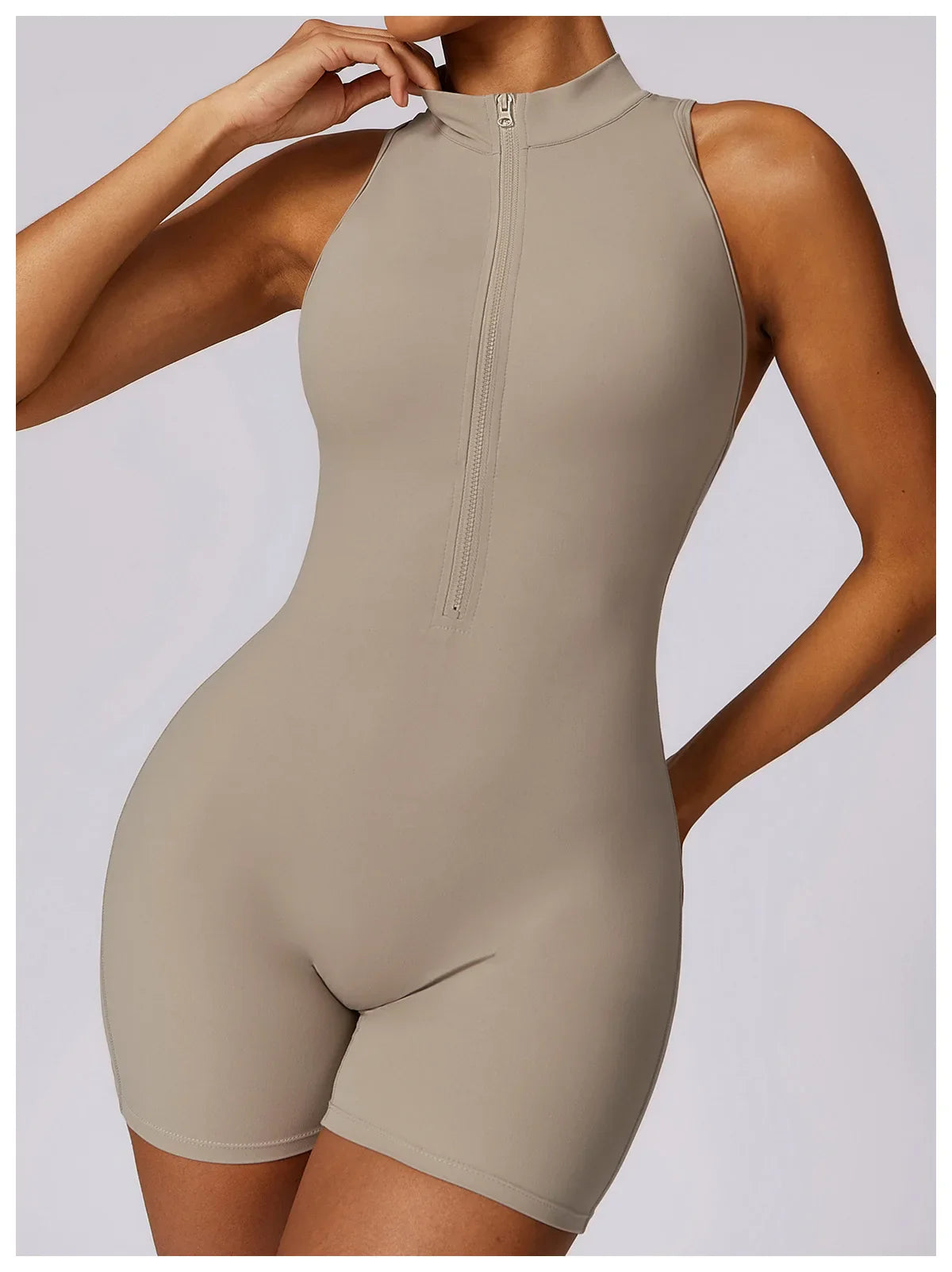 Sleeveless Slim Jumpsuit