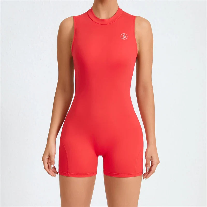 Allure Women's Backless Sport Jumpsuit