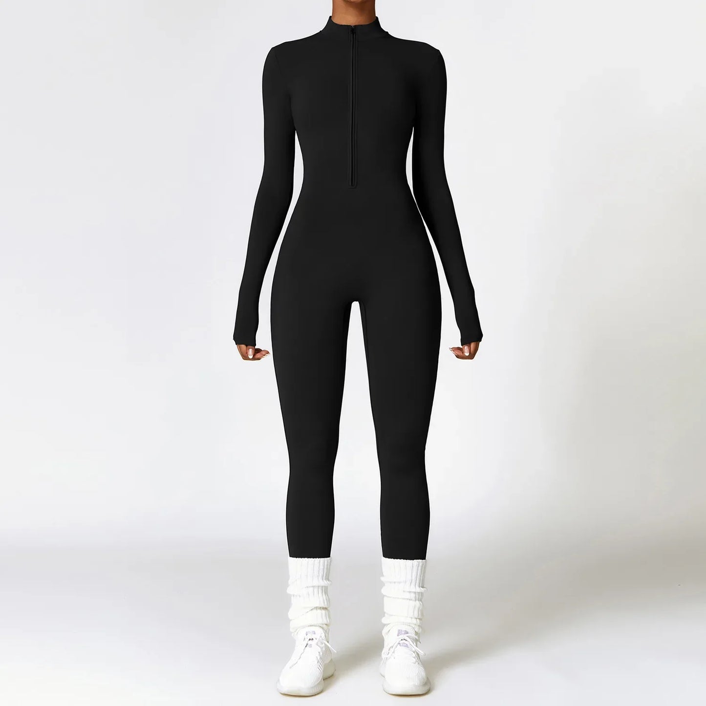 Soft Long Sleeve Jumpsuit