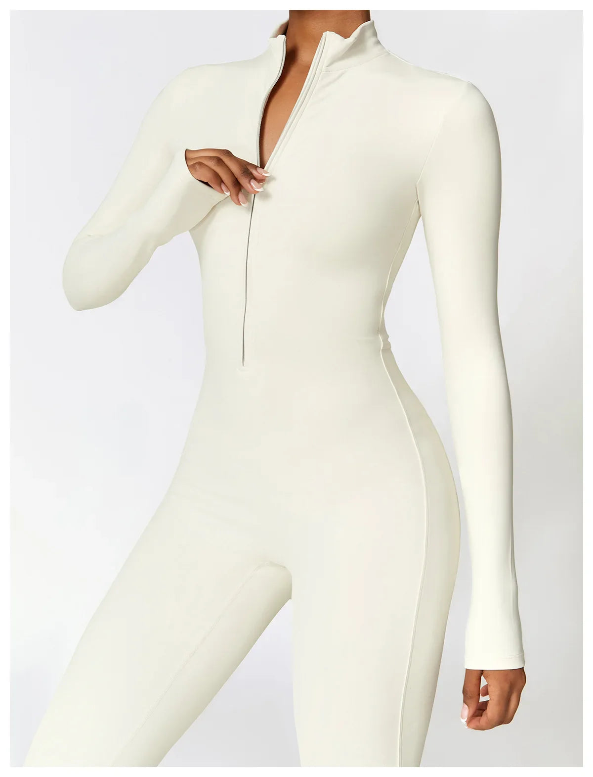 Soft Long Sleeve Jumpsuit