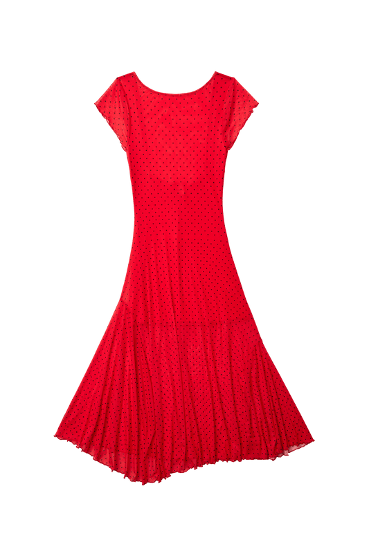 VALENTINA DRESS IN RED