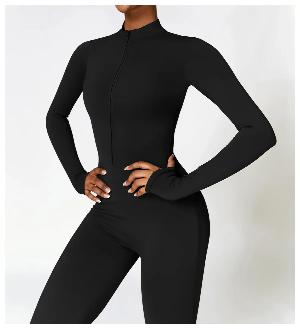 Soft Long Sleeve Jumpsuit